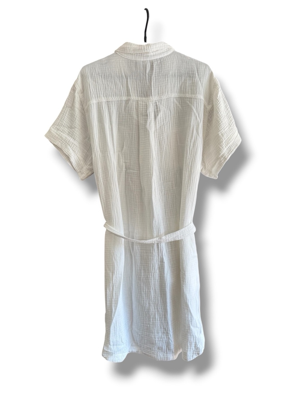 Weatherproof Vintage Womens' Gauze Dress with Belt - Picture 3 of 10